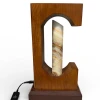 WOOD DESK LAMP