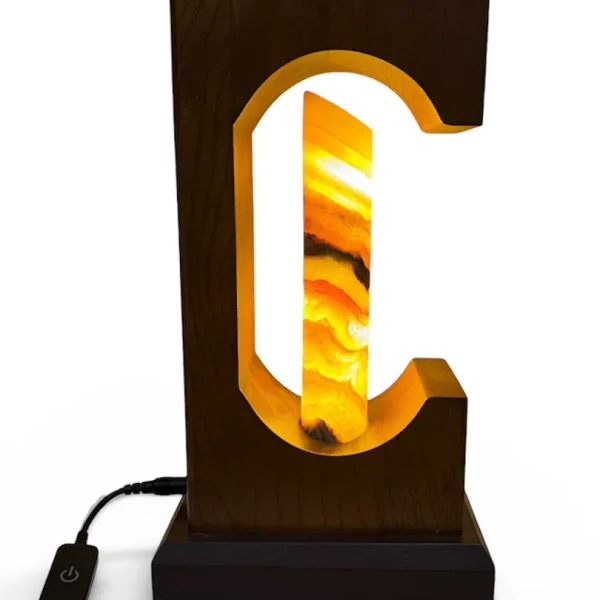 WOOD DESK LAMP