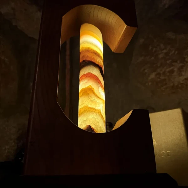 WOOD DESK LAMP