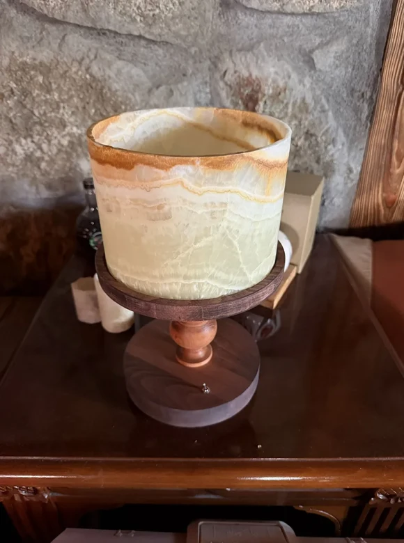 WOODEN DESK LAMP B